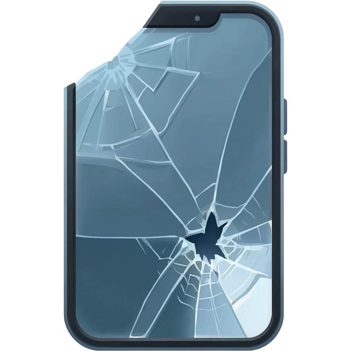 téléphone cassé emoji