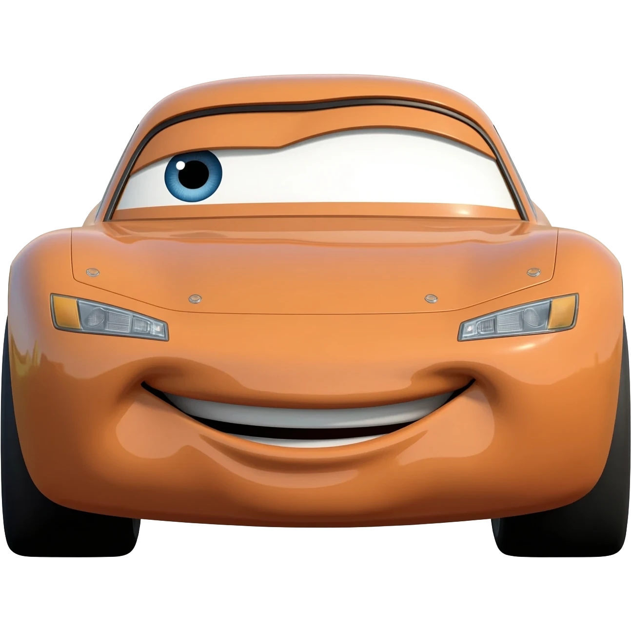 hazme un emoji de rayo mcqueen solo el coche nada mmas emoji