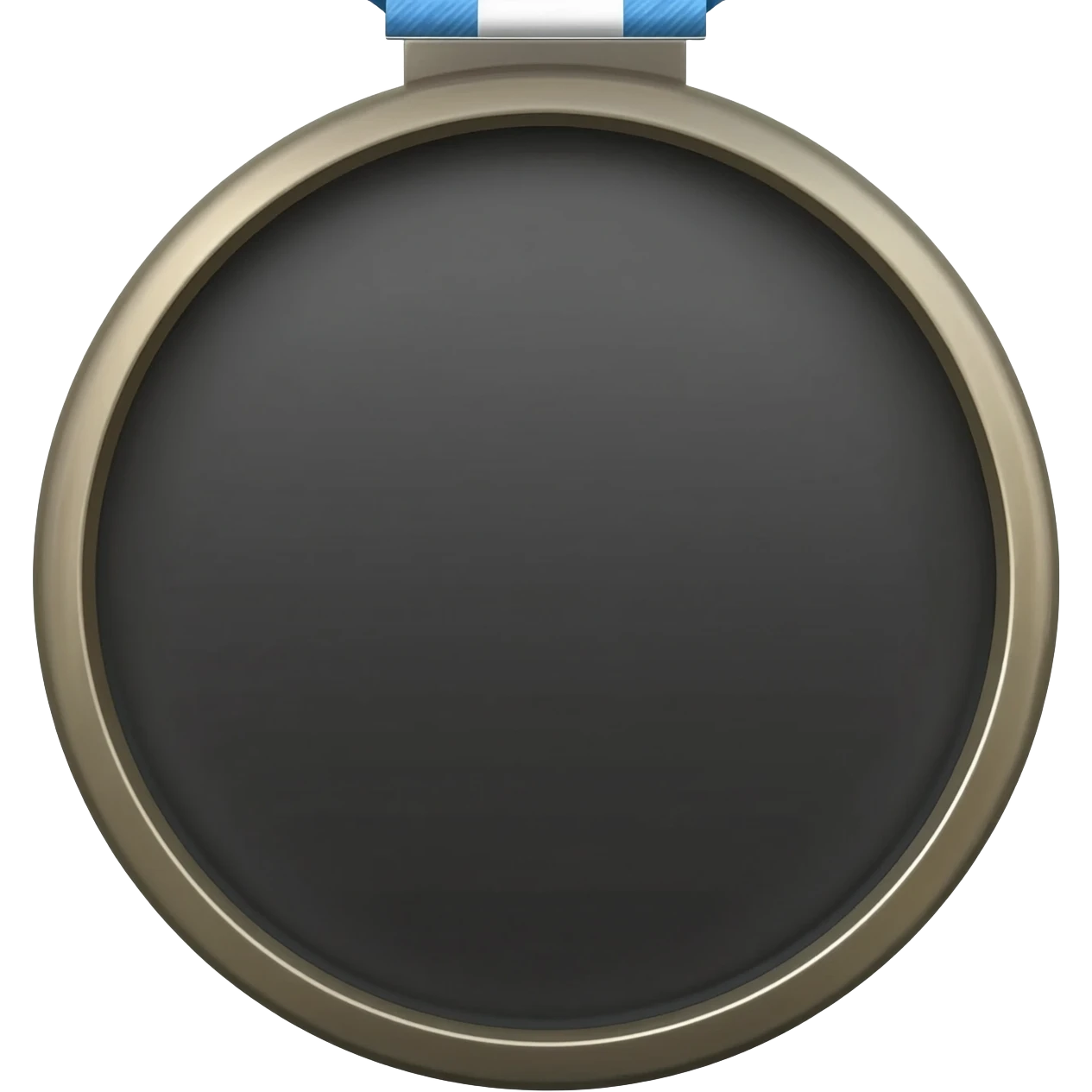 The black medal emoji