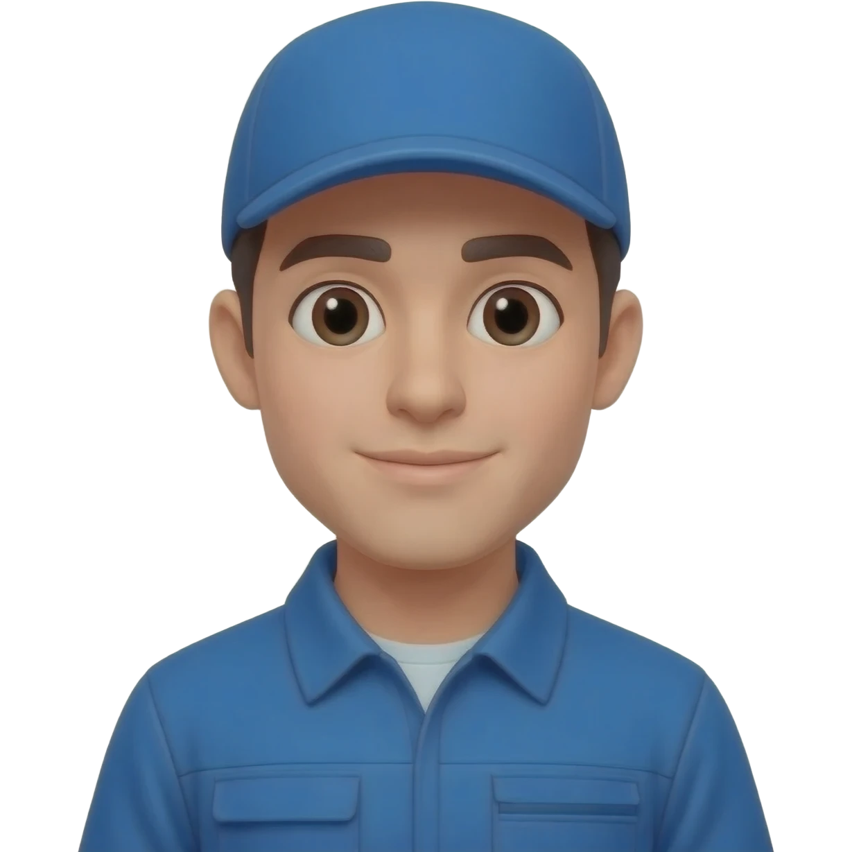 Blue job emoji