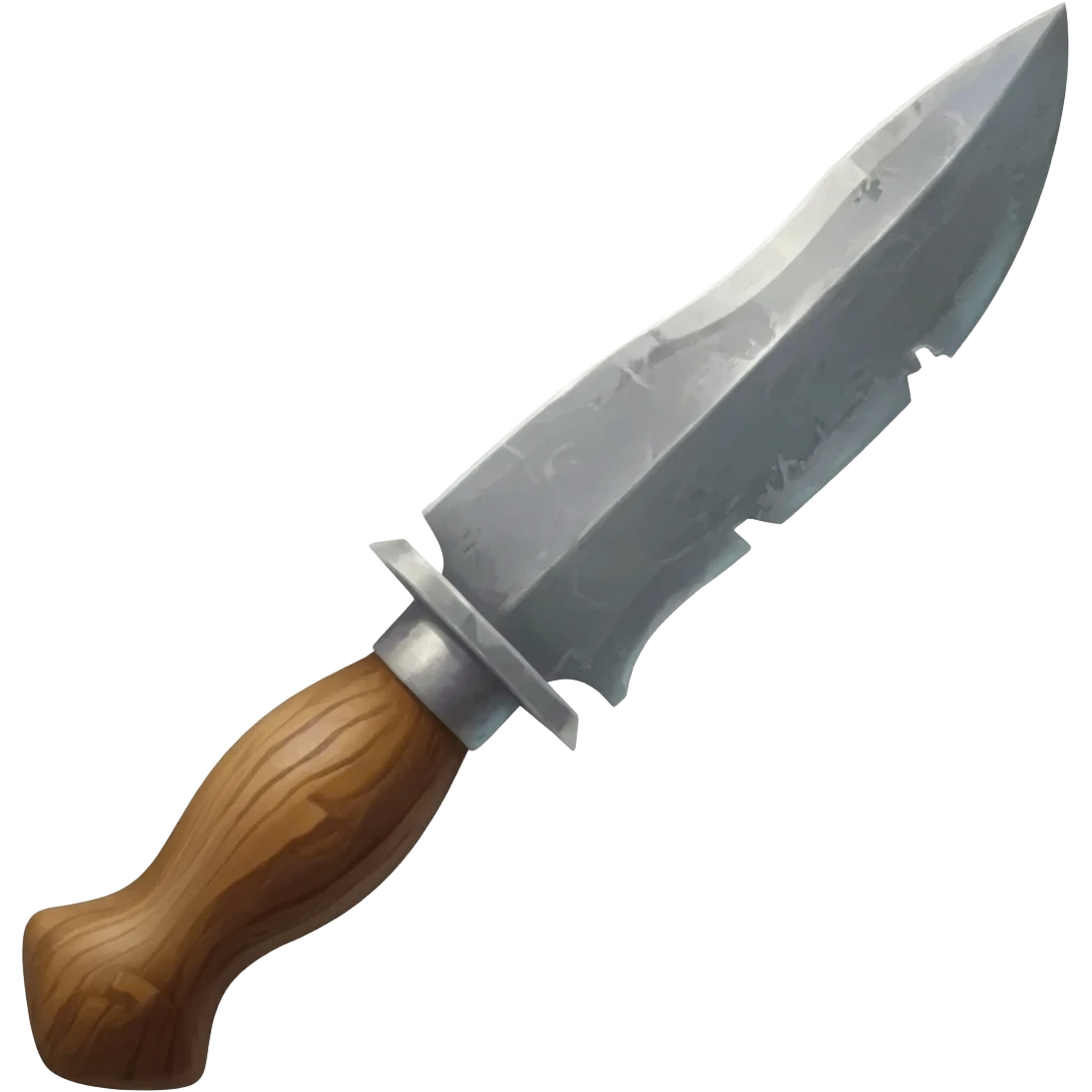 medieval knife with wooden handle emoji