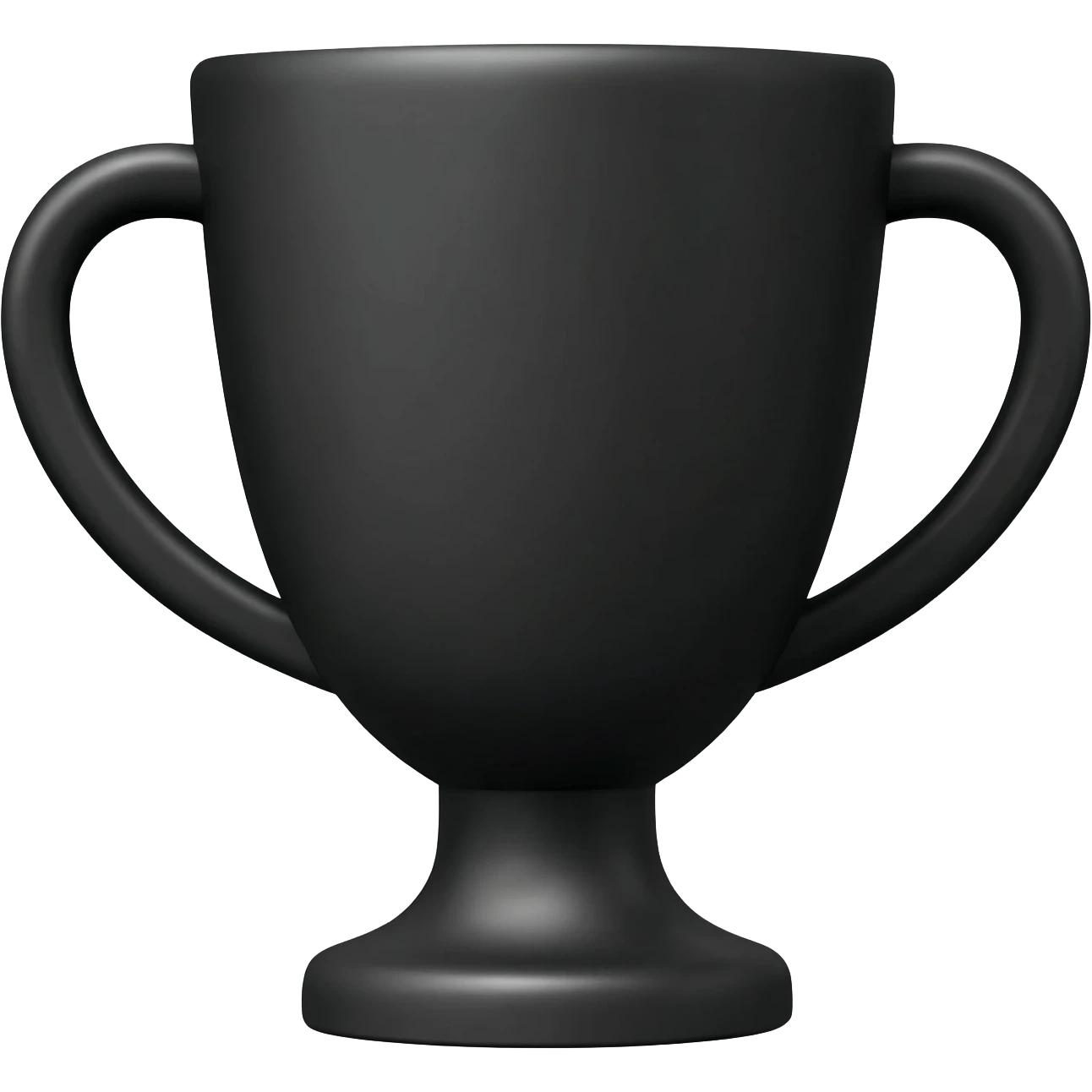 The black trophy emoji