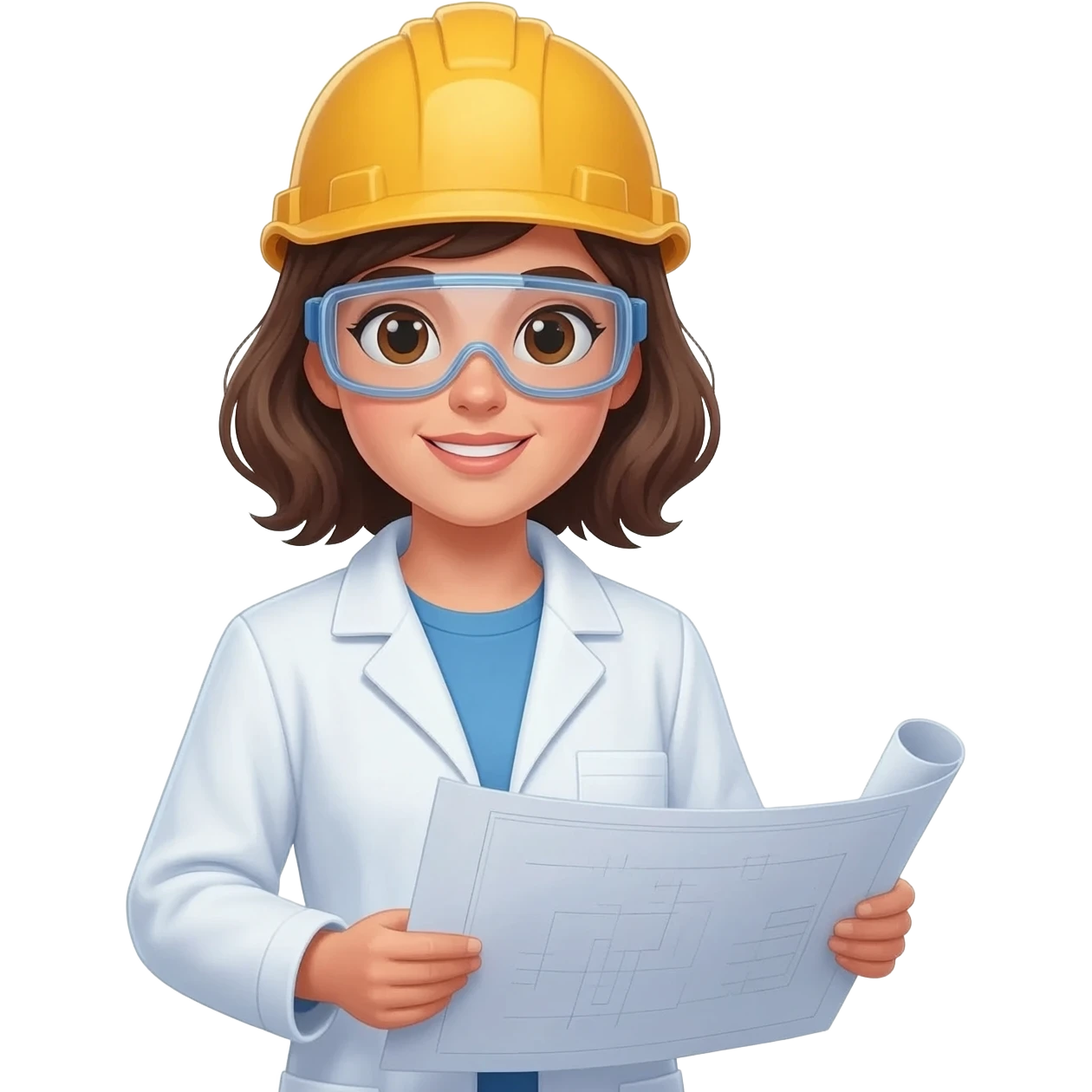 Engineering female emoji