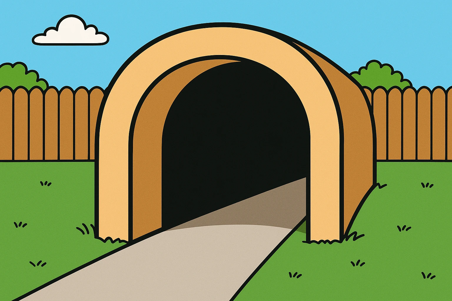 Tunnel emoji