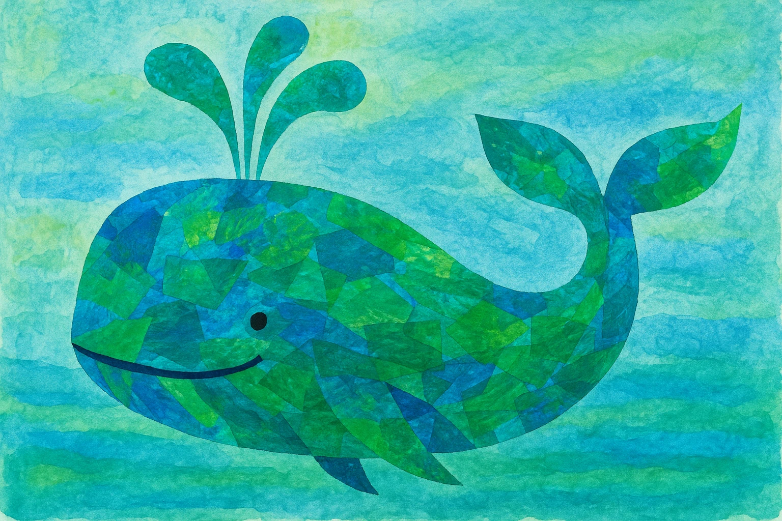 Eric carle whale emoji