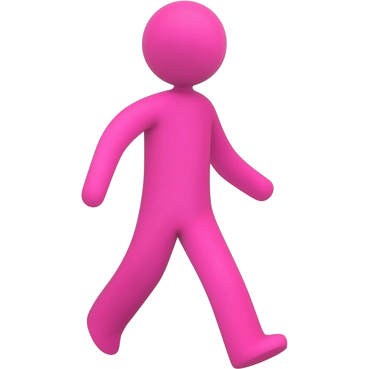 pink stickwoman emoji