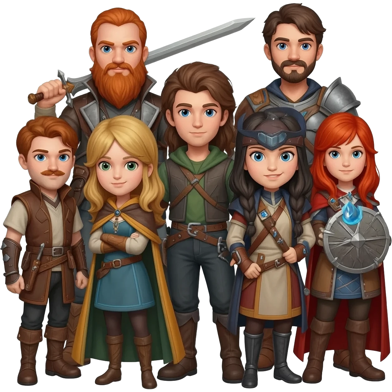 Dungeons and Dragons group emoji