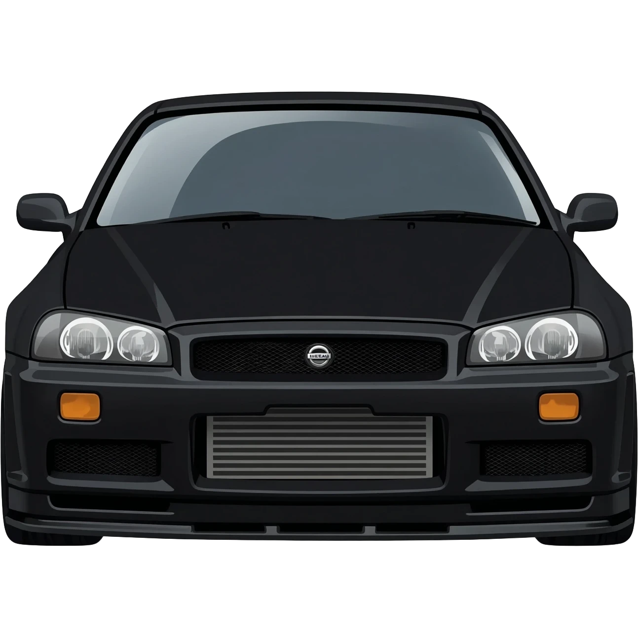 Nissan skyline r34 emoji