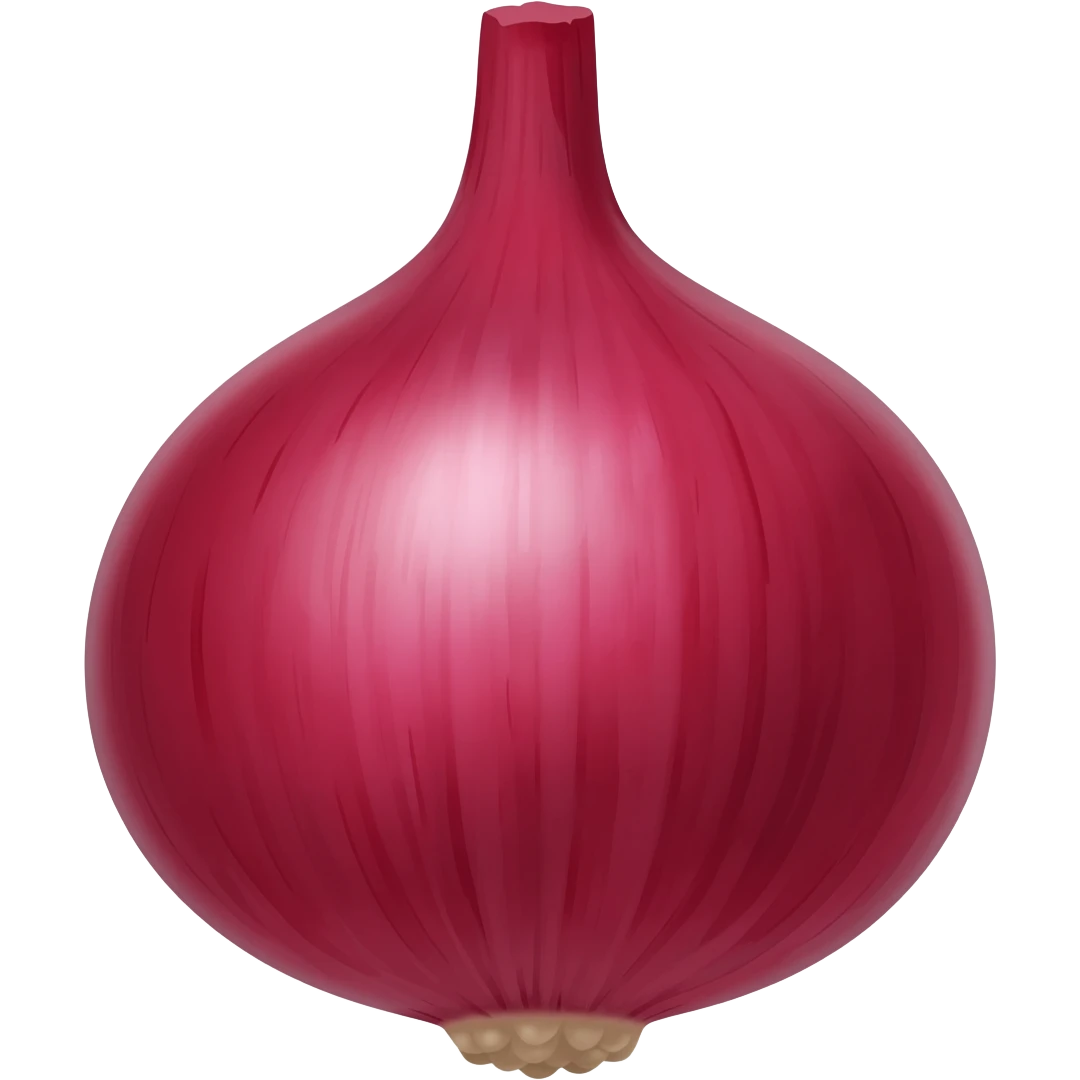 red onion emoji