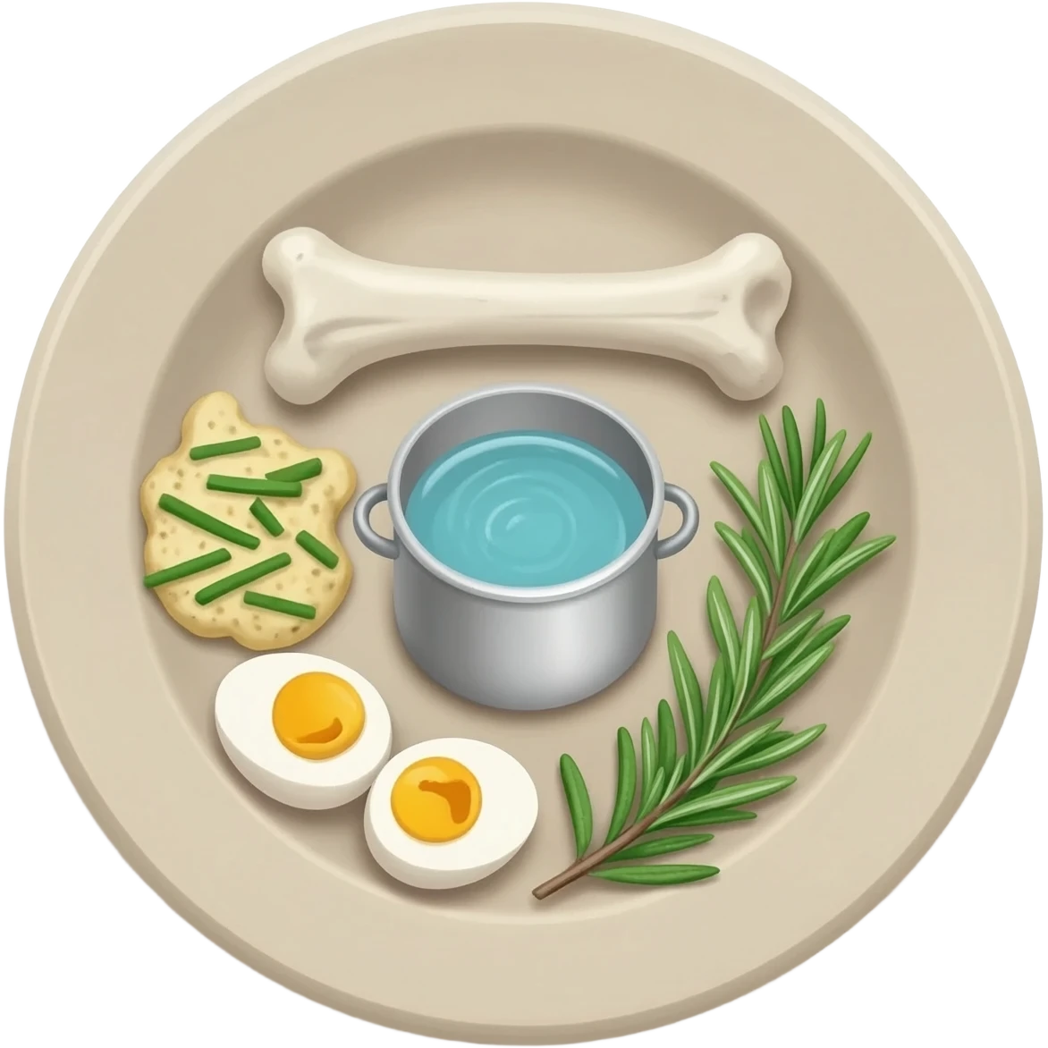 seder plate emoji