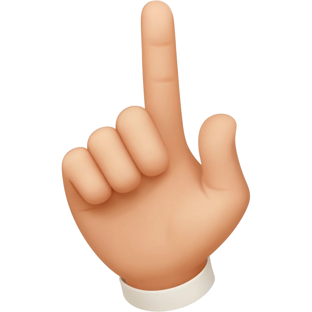 finger in the nose emoji