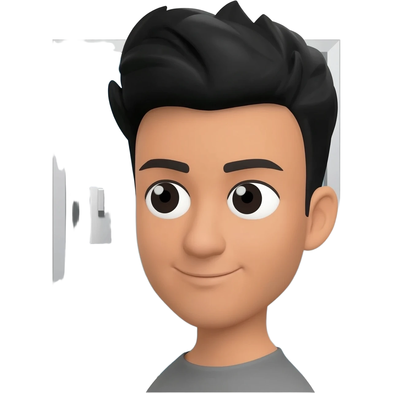 Leaving the building emoji