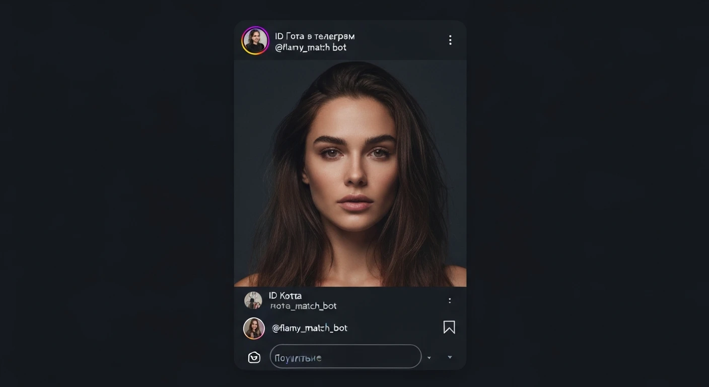 у меня в телеграм бот для знакомств - Flamy. Логотип бота - Emoji огонька. id бота в телегам - @flamy_match_bot. Мне нужно чтобы ты сгенерировал картинку для рекламного поста, чтобы рекламировать бота в других каналах. Добавь текст "Знакомься
в Telegram
с ботом Flamy" emoji
