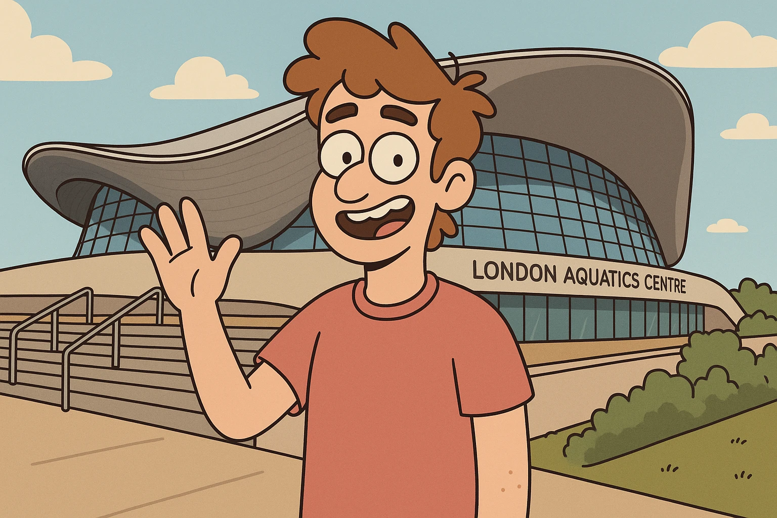 London Aquatics Centre  emoji