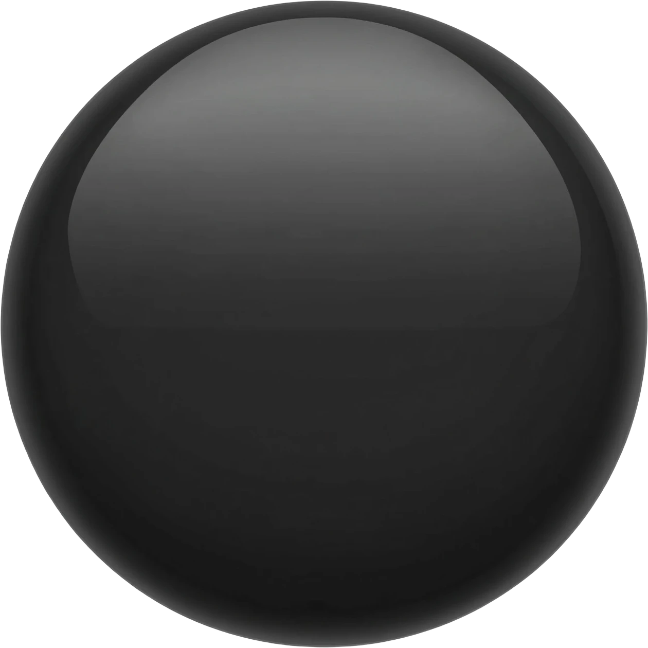 Black button emoji