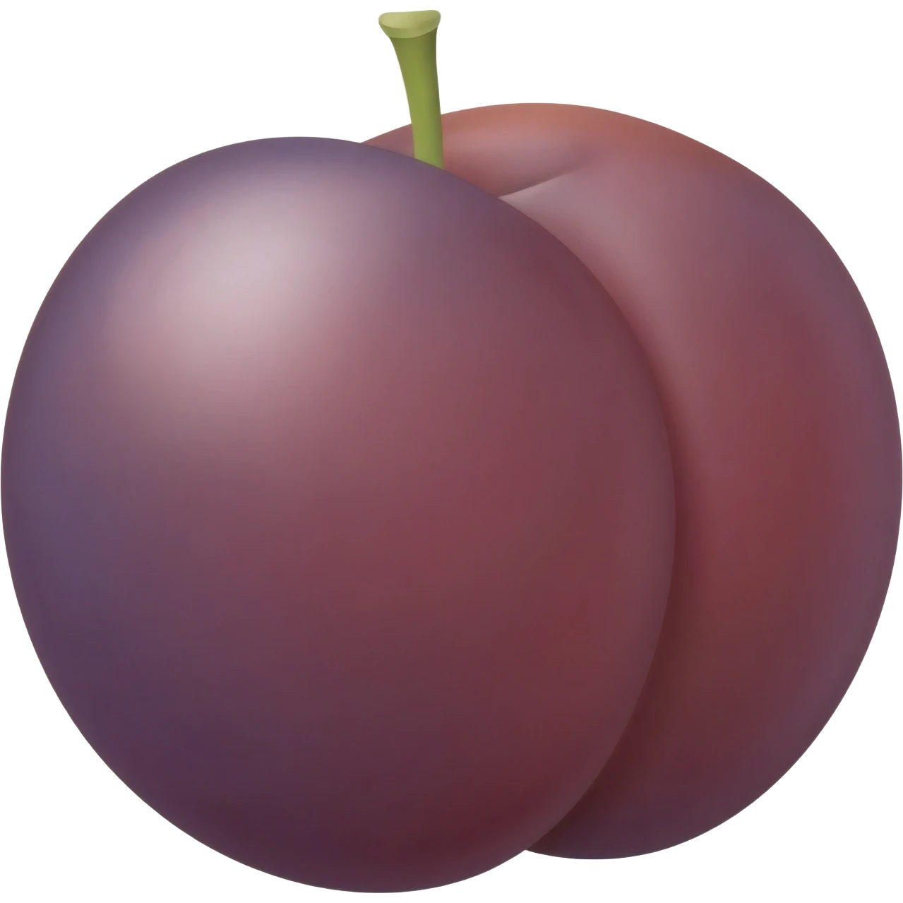 Plum emoji emoji