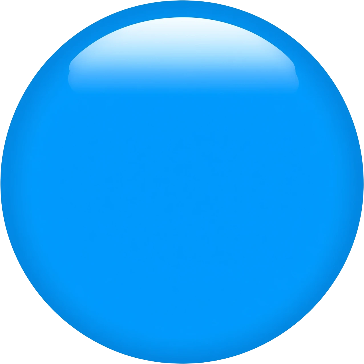 Round Blue tick emoji