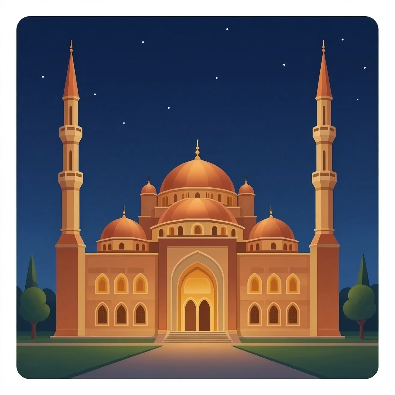 copper mosque emoji