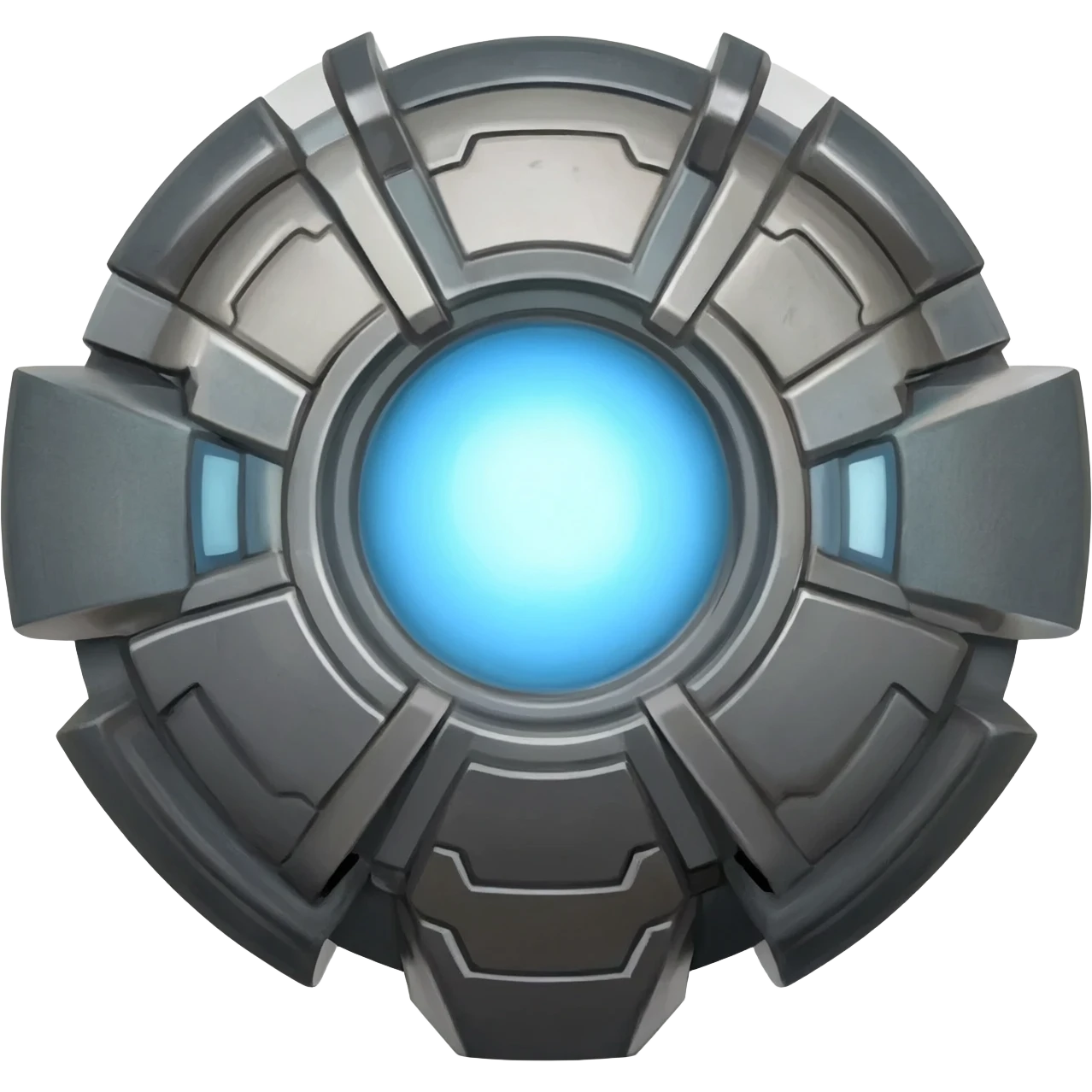 Cremoji of arc reactor of iron man emoji