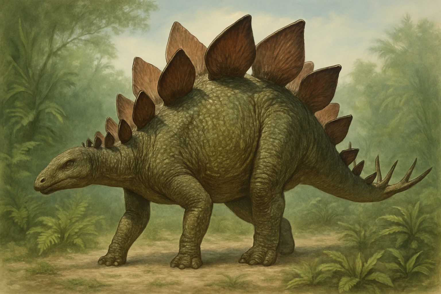 Stegosaurus emoji