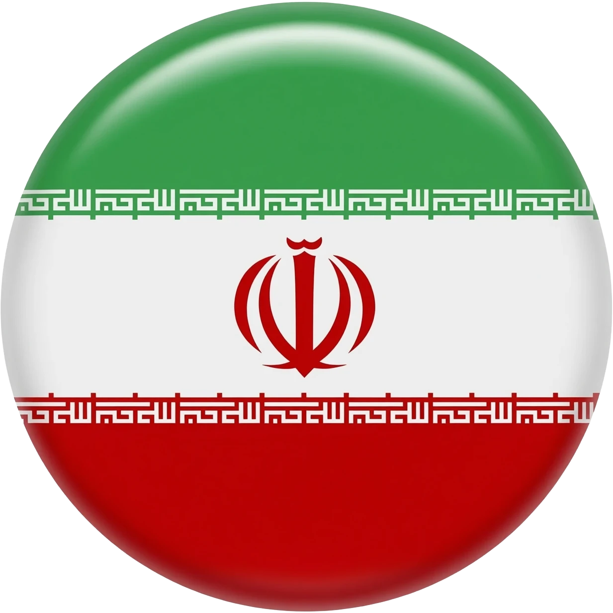 Irans flag but put the lion and sun emoji