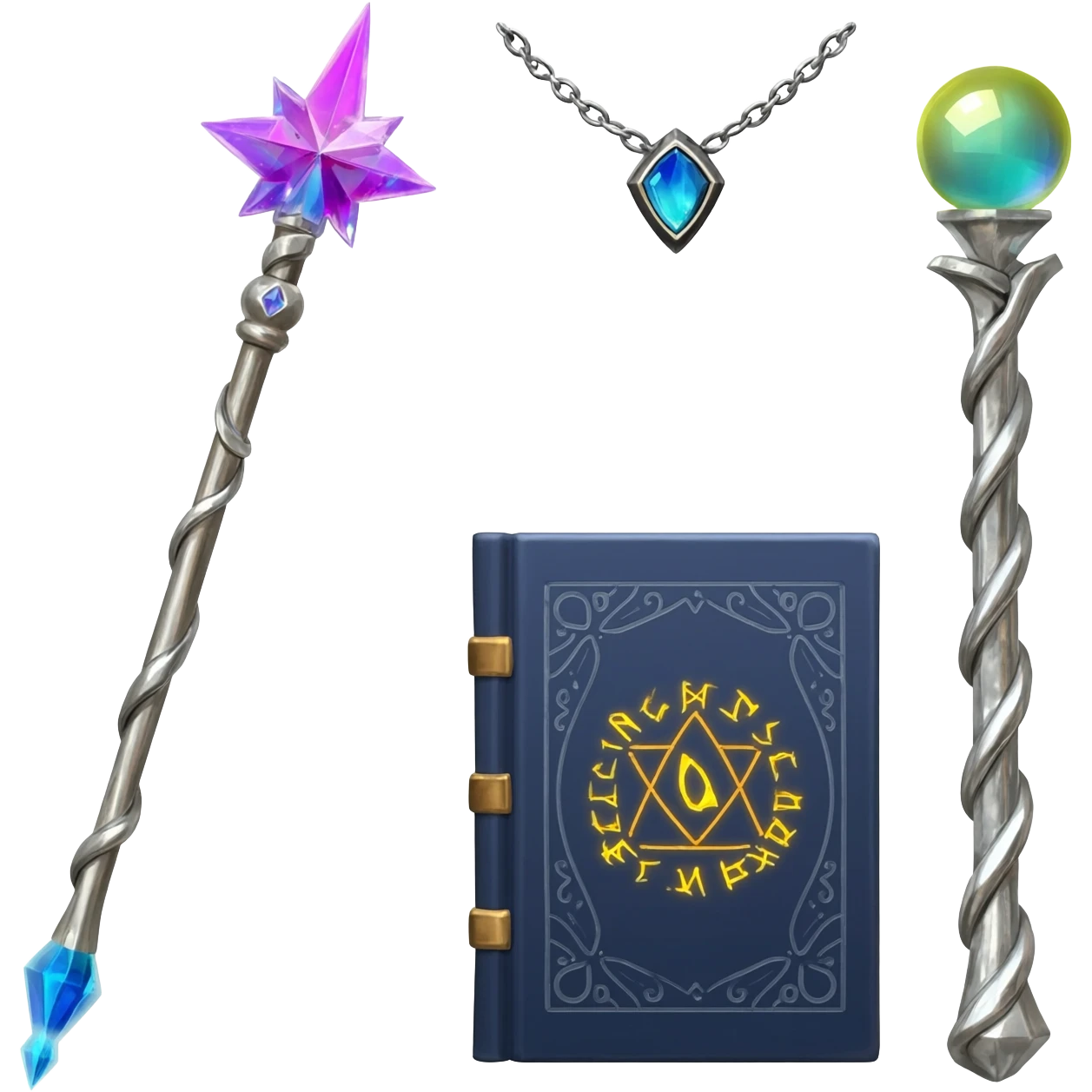 items for creating magic emoji