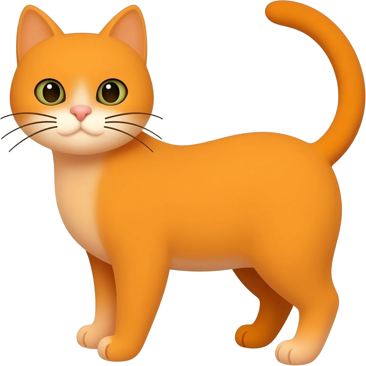 orange cat emoji