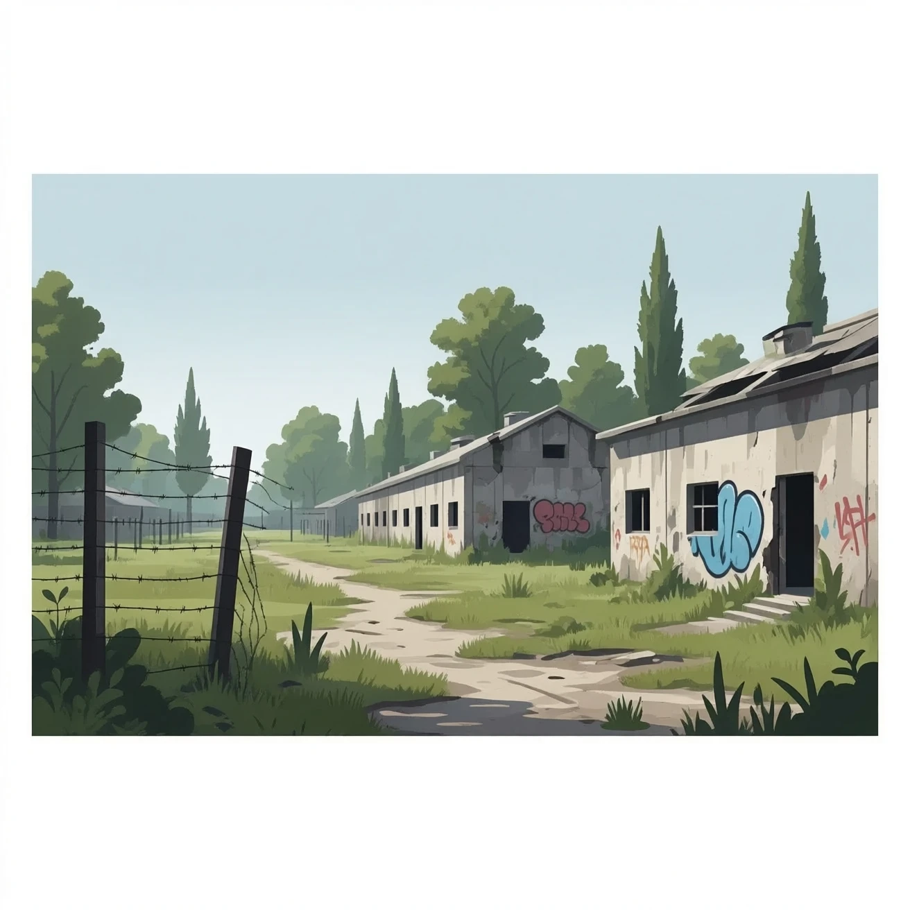 campo de concentracion destrudio emoji