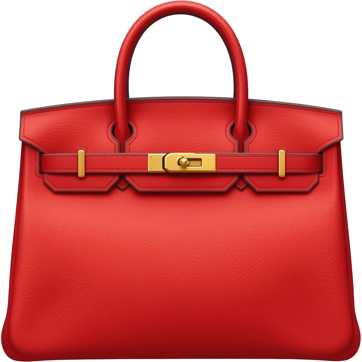 red matte kelly hermes bag emoji