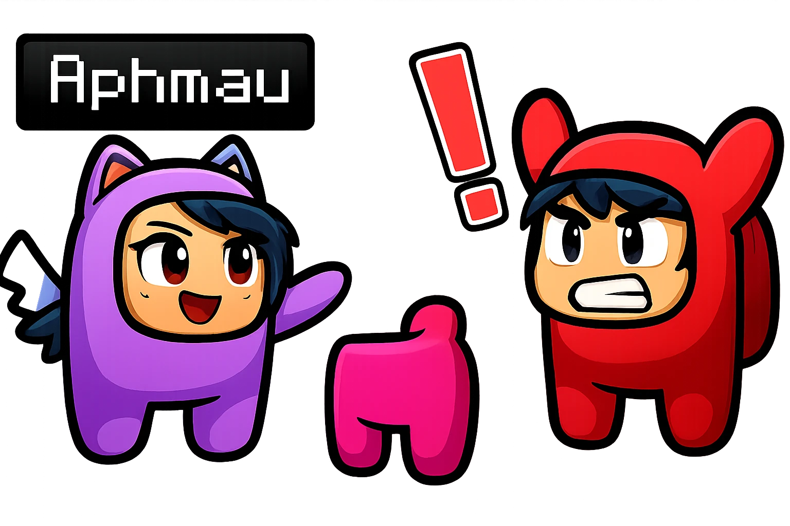 Extract the character from the background, including the clothes and accessories they are wearing, and place on a transparent background. Keep the original style and appearance exactly the same. and extract the characters emoji