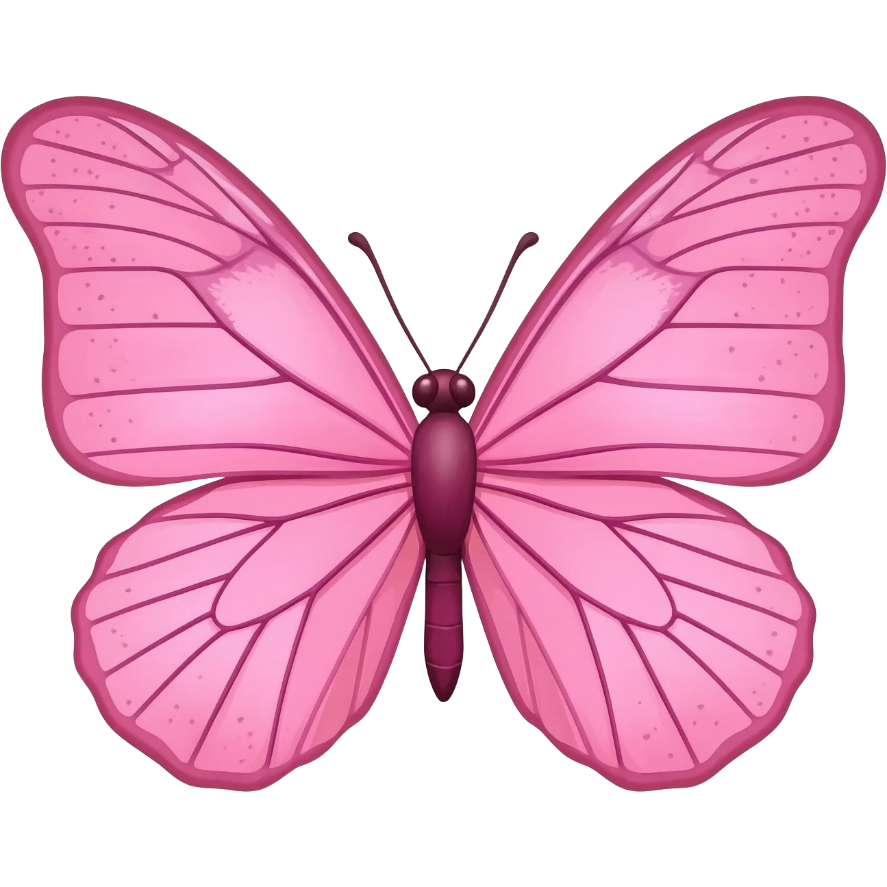 Pink Butterfly emoji emoji