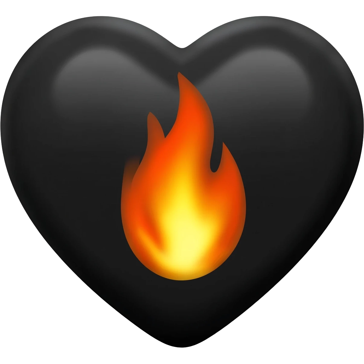 🖤🔥 emoji
