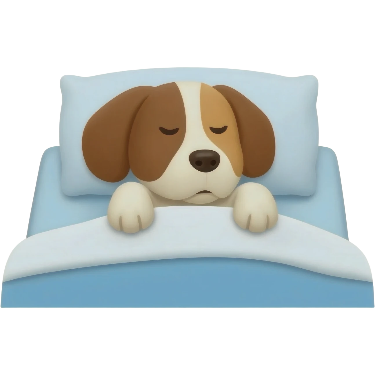dog waking up its owner emoji