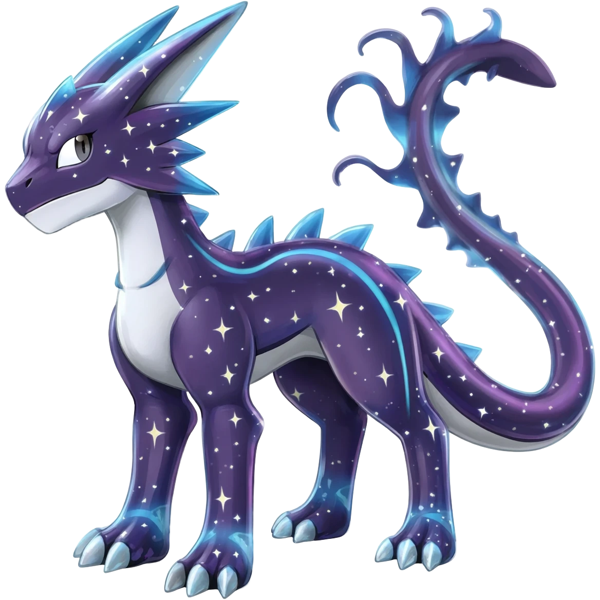 Shiny Starry Wishy Washy Trico-Nargacuga-Silvally-Absol-Digimon-fusion emoji