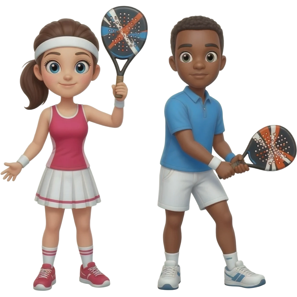 Padel players emoji