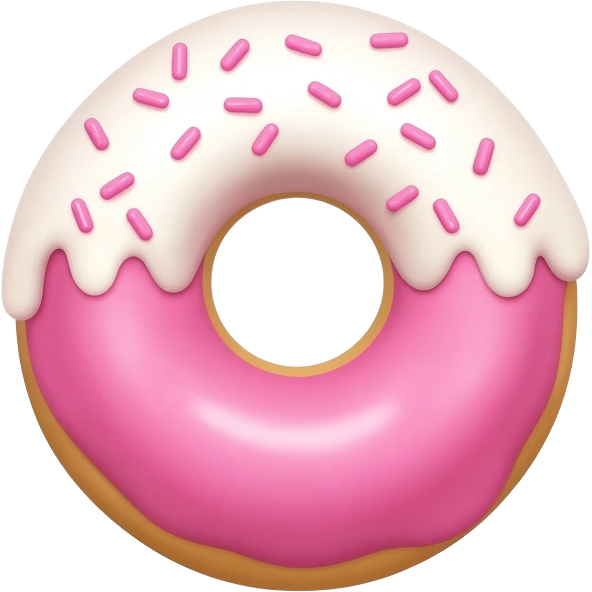 pink donut emoji