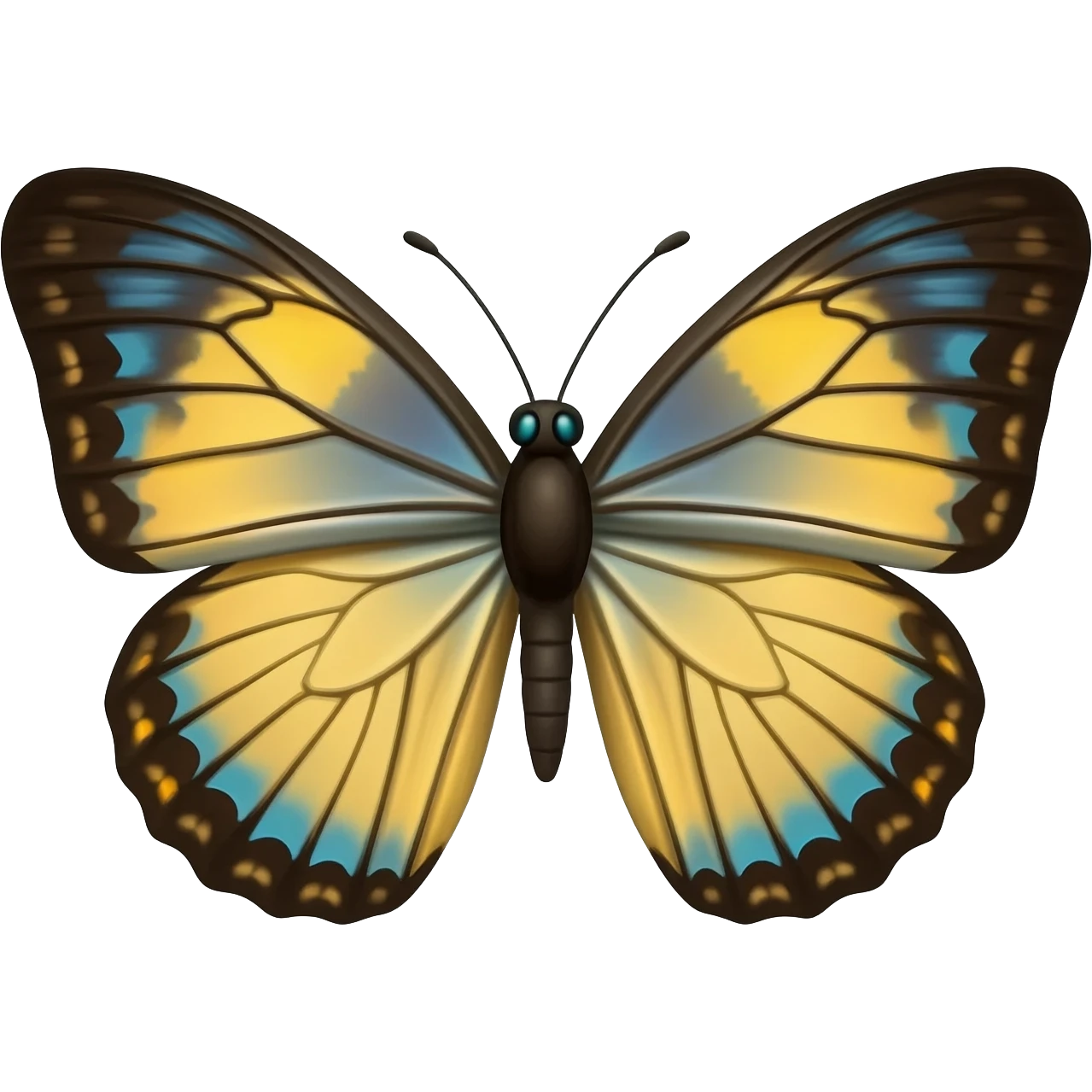 gorgeous butterfly emoji