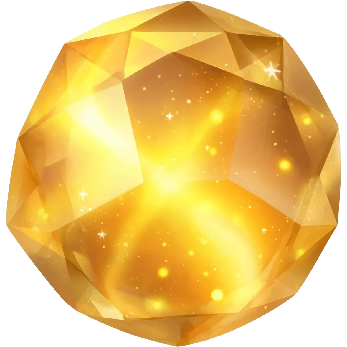 wonderful golden nebula crystal emoji