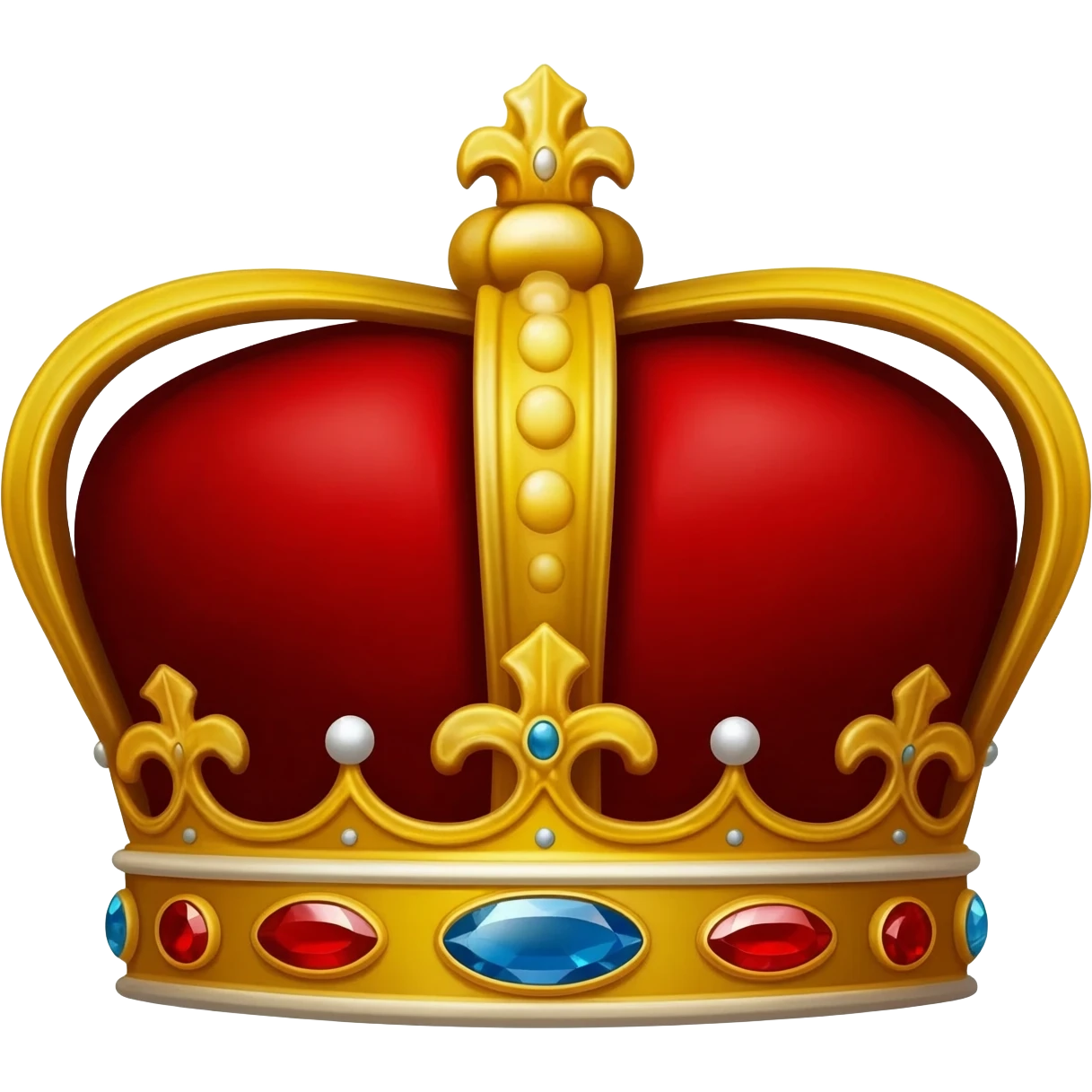 Owner emoji like full red crown, which I can copy from here emoji