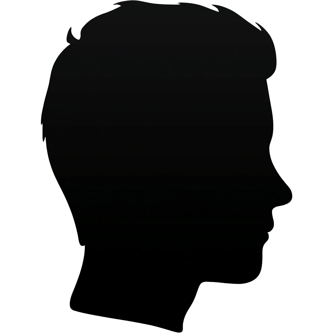 Only black colour image emoji