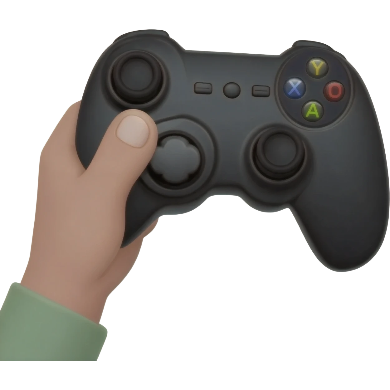 girl gamer hand emoji