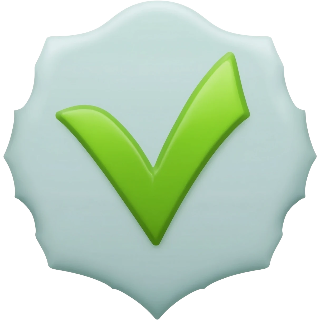 Verification badge emoji