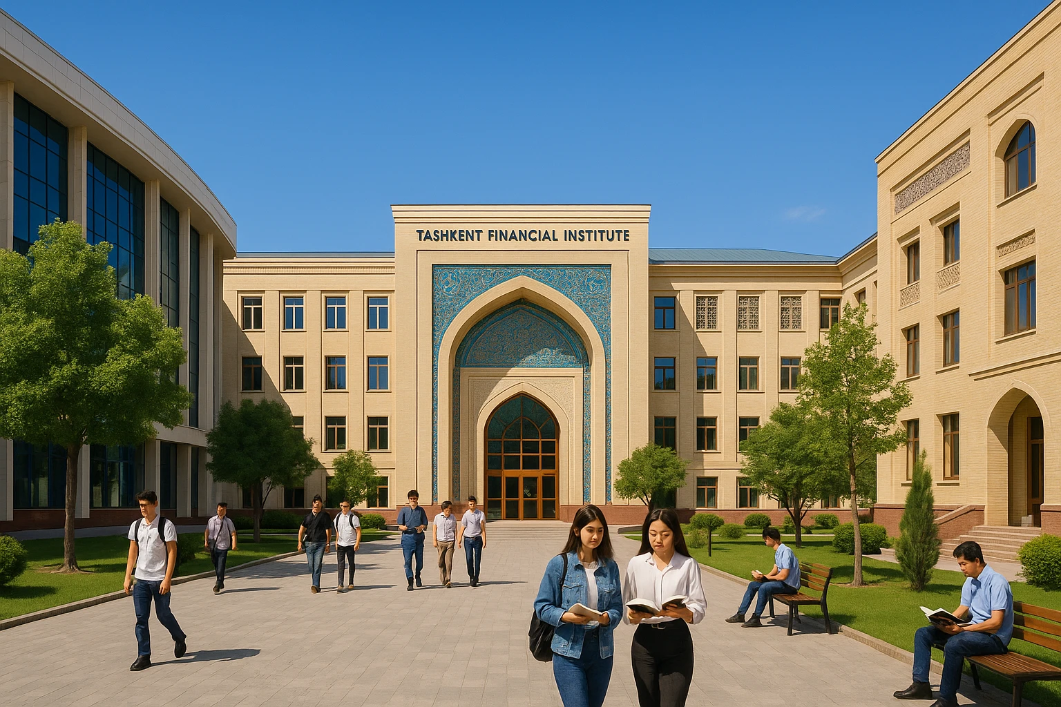 toshkent moliya institutini tasvirlab ber emoji