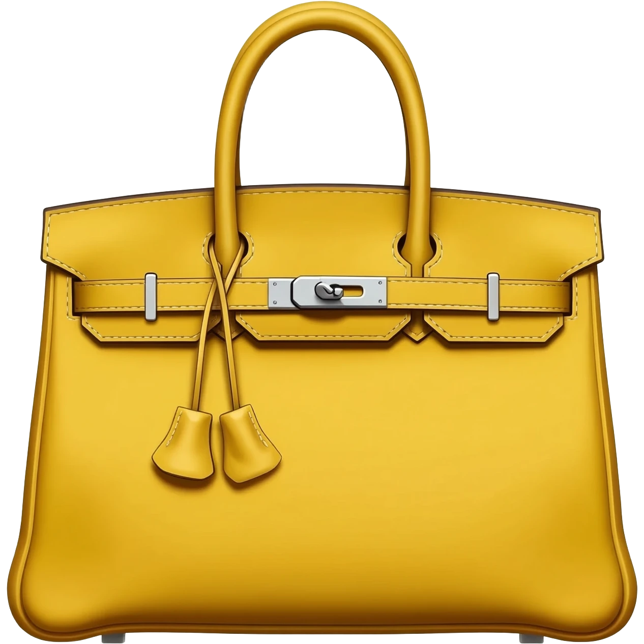 butter yellow matte birkin hermes bag emoji