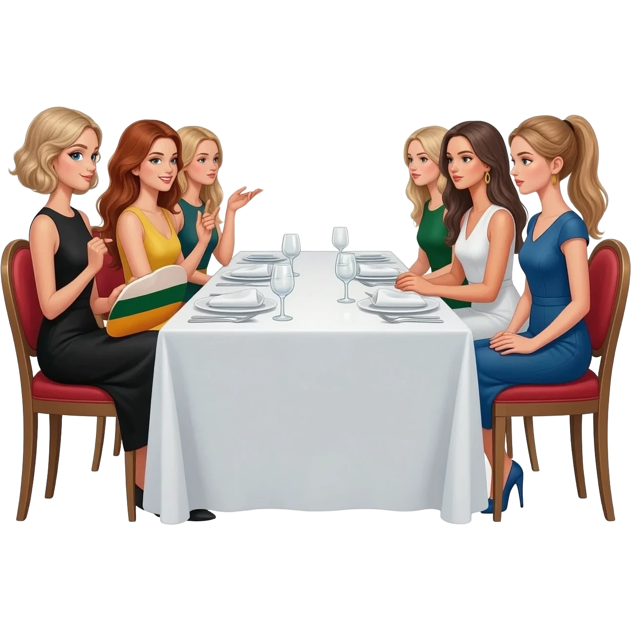 the global reach of fashion model network formed at the dinner table each night: the Lithuanian models sat on one side speaking Lithuanian, the Poles and Czech girls sat conversing on the other side, the Swedes clustered together in a corner. emoji