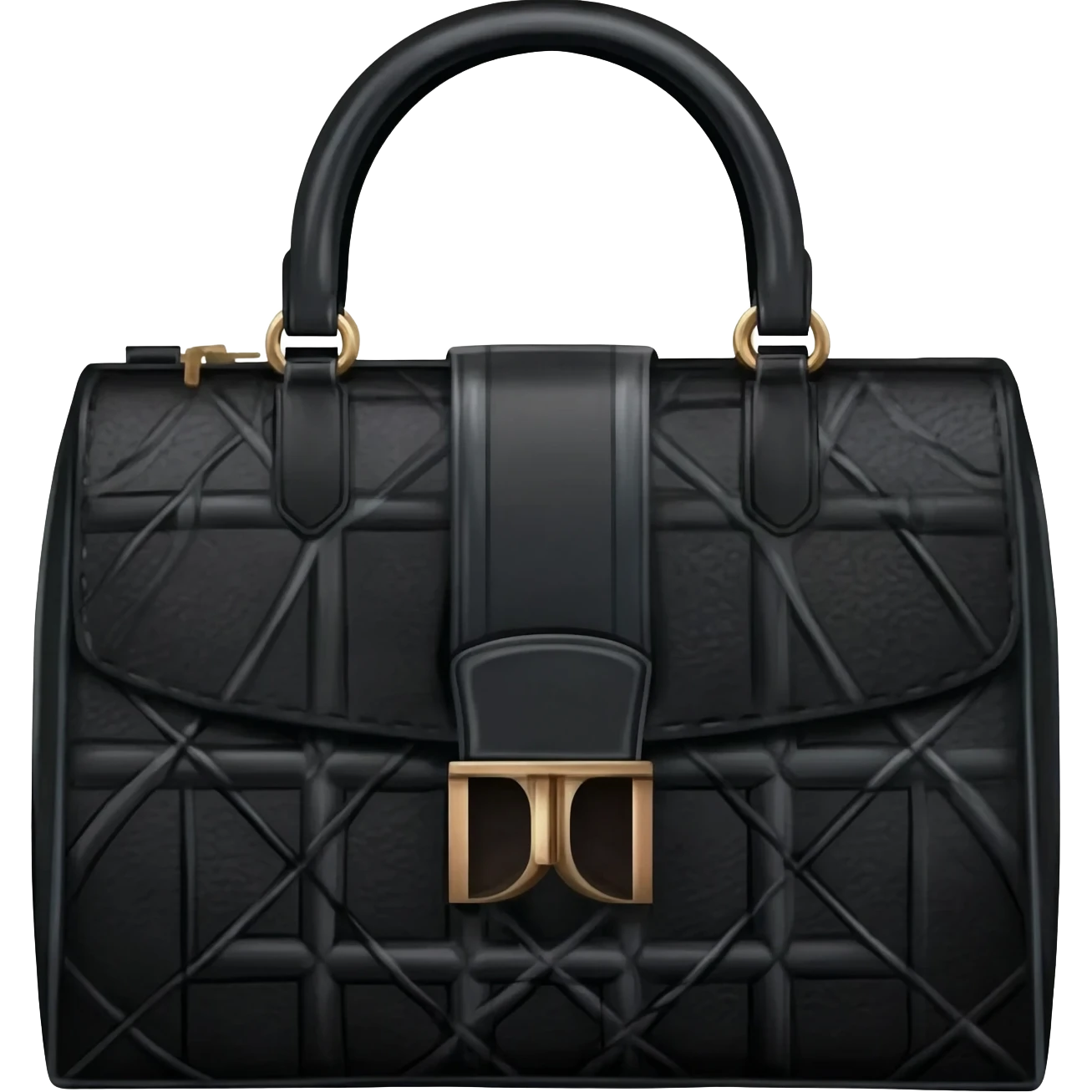 black color lady dior bag emoji