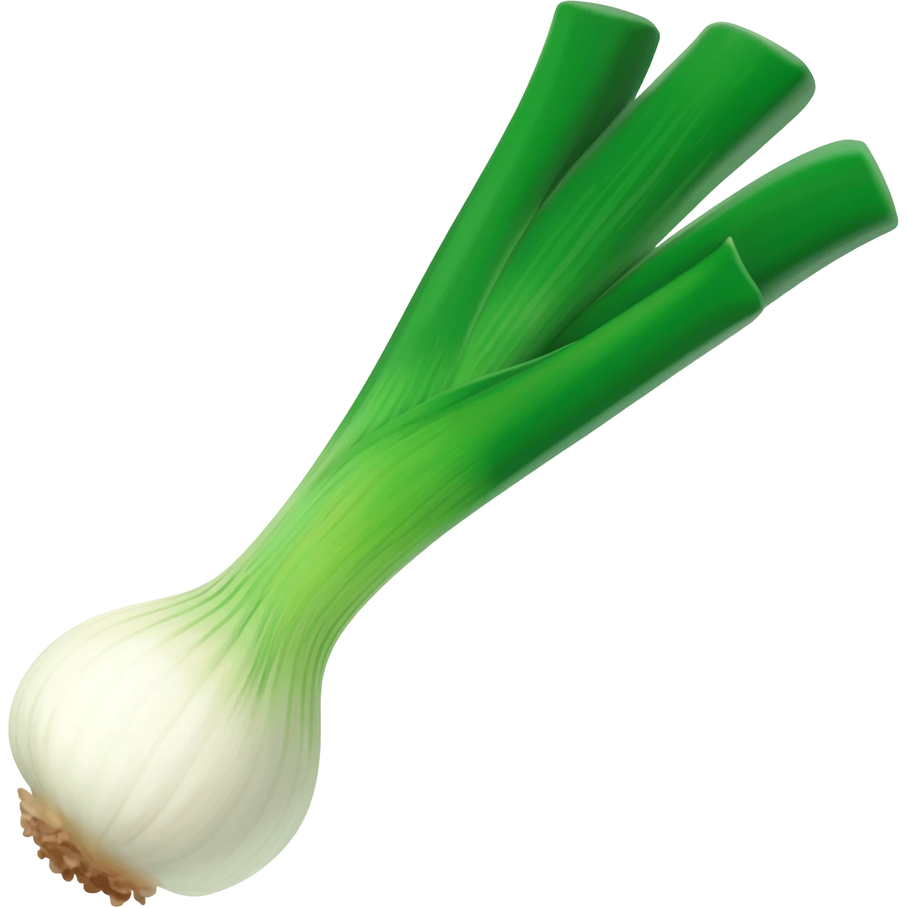 Alho poró com nariz Verde emoji