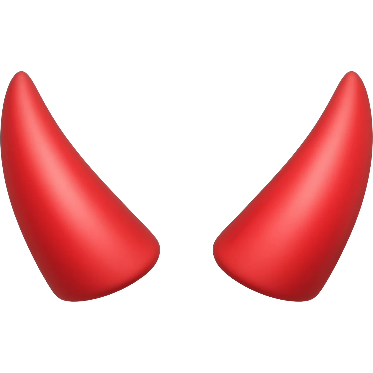 Two red horns emoji