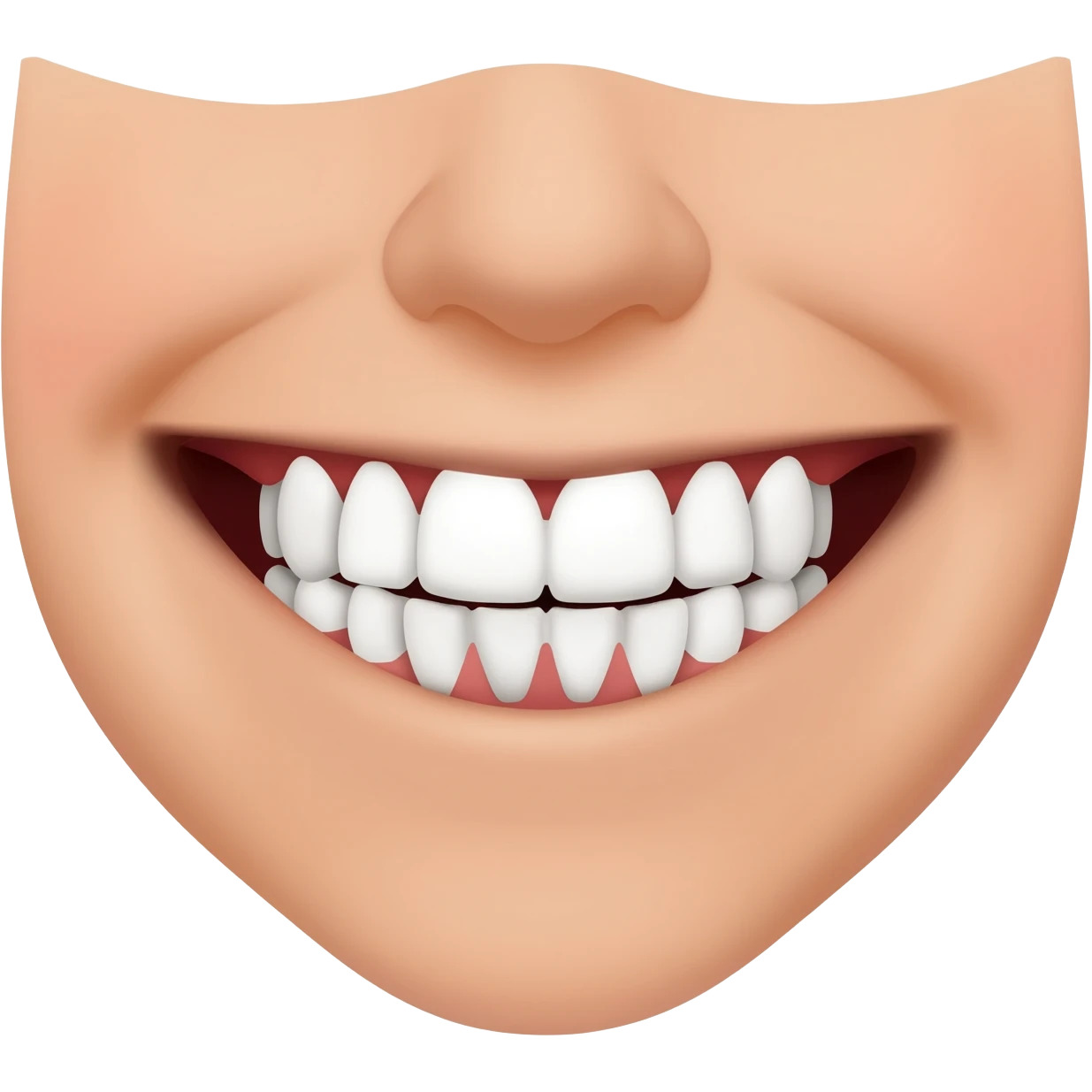 smile mostrando dientes emoji