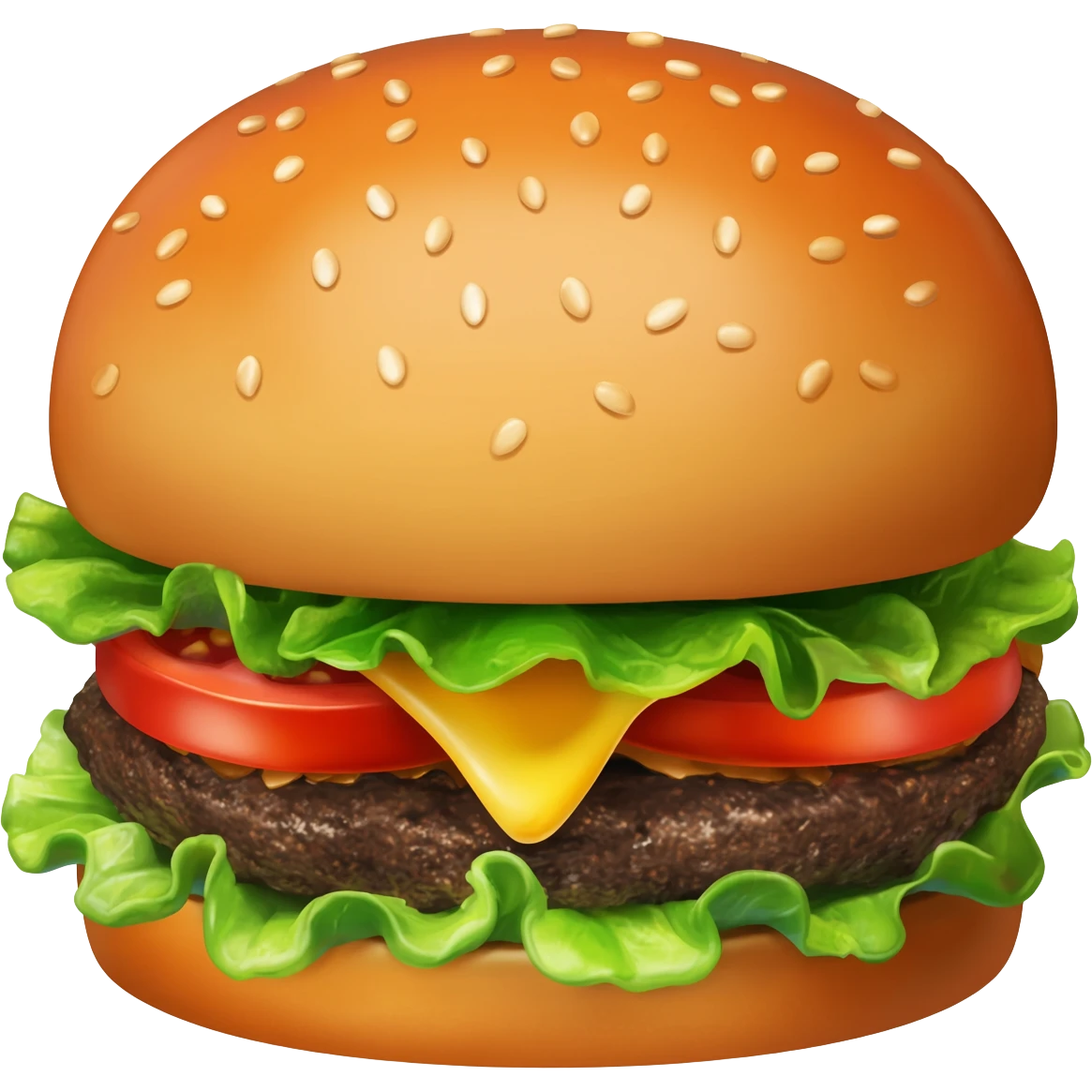 A Hamburger emoji
